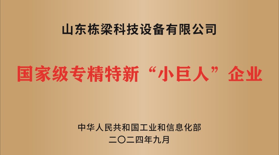 国家专精特新“小巨人”企业
