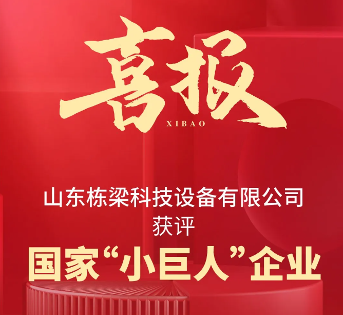 喜报丨中德栋梁获评为国家“小巨人”企业