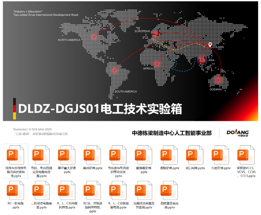 DLDZ-DGJS01 电工技术实验箱教学资源