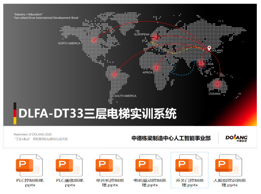 DLFA-DT33 三层电梯实训系统教学资源